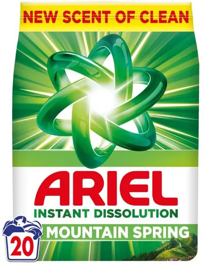 Detergent Ariel - Mountain Spring, 20 spălătorie