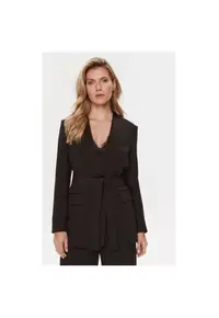 Sacou dama - 302896837 - Acetat/Viscoza - Negru - Negru