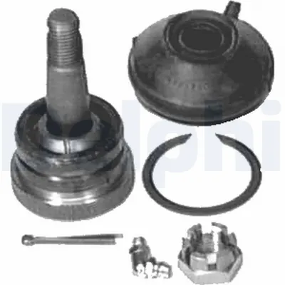 Pivot axa Dreapta Stanga (inferior fata) (diametru con 14,5mm) potrivit DAIHATSU CHARMANT; TOYOTA CARINA II, CARINA III, CELICA, COROLLA 1.2-2.0 07.75-08.87