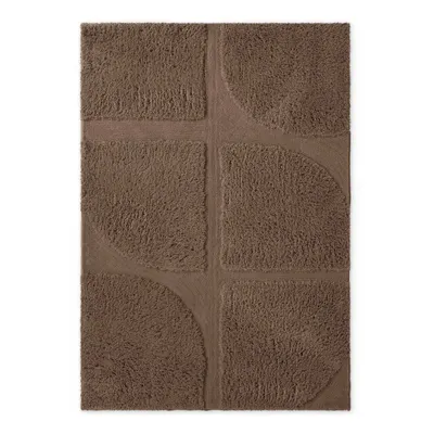 Covor maro țesut manual 80x150 cm Lambeth Jasper – Ted Baker