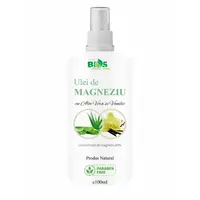 Ulei de Magneziu cu Aloe Vera si Vanilie, 100 ml Bios Mineral Plant