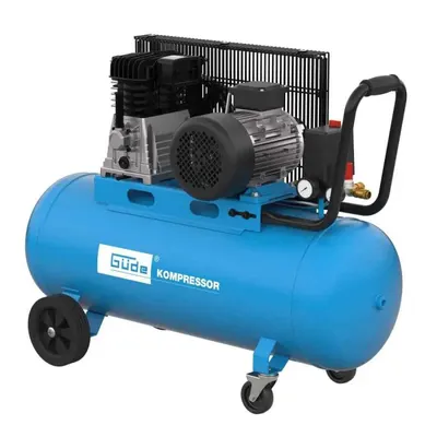 Compresor cu ulei cu doi cilindri 580 10 100 H Gude 50147, 3000 W, 100 L, 10 bari, 400 V