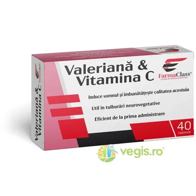 Valeriana si Vitamina C 40cps