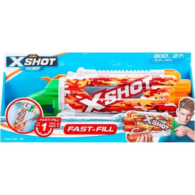 Pistol cu apa cu incarcare rapida, X-Shot, Pump Action, Water