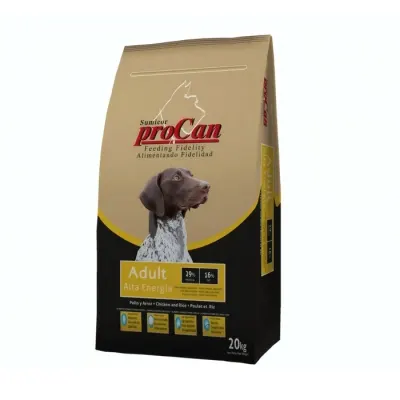 Procan Alta Energia, hrana uscata caini, 20kg 20kg