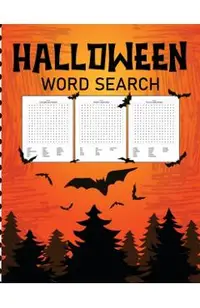 Halloween Word Search: Puzzle Activity Book - For Kids Ages 5-8 - Juvenile Gifts - With Key Solution Pages