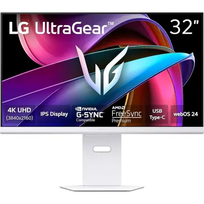 Monitor gaming LG - UltraGear 32G810SA-W, 31.5'', 144Hz, 1ms, IPS, Alb