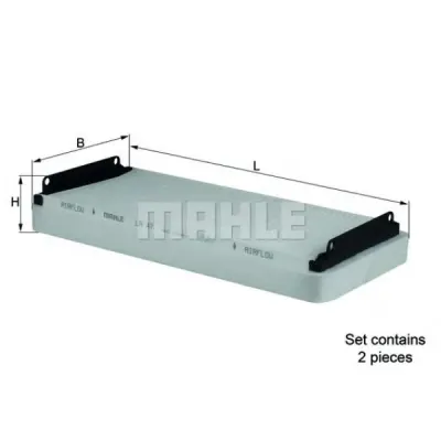 Filtru, aer habitaclu MAHLE ORIGINAL LA 47/S