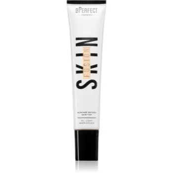 BPerfect Skin Fusion Skincare Infused Skin Tint make-up cu textura usoara pentru un look natural