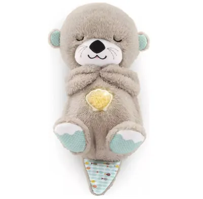 Jucarie de plus interactiva pentru bebelusi Fisher Price vidra