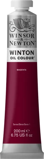 Winsor & Newton Winton Vopsea de ulei Winton - Magenta, 200 ml