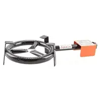 Arzator Gaz din Fier Emailat, 20 cm, 1 Cerc, 21.5 x 10 x 44 cm, Garcima
