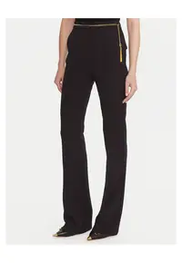 Pantaloni evazati pentru dama - negru