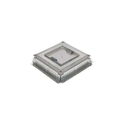 Plate pentru metal in-screed Doza pardoseala - IP30 - cu 2 lateral cable exits