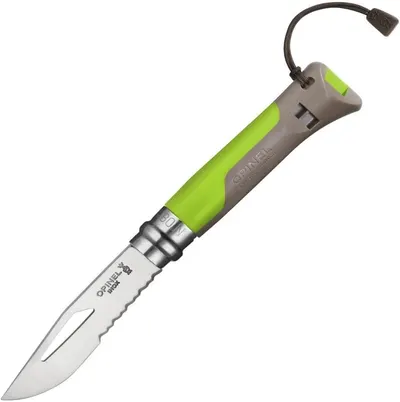 Cuțit pliabil Opinel Outdoor - №8, Earth-Green