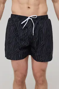 Black Tiger Pantaloni scurți de baie pentru bărbați