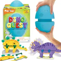 Joc de constructie - Ou de dinozaur - Albastru