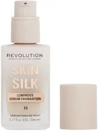 Makeup Revolution fond de ten -ser Skin Silk, F3, 23 ml