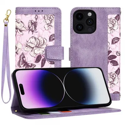 Husa pentru Apple iPhone 14 Pro Max, Techsuit, FlipCraft, Mov