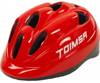 Cască de protecție pentru copii Toimsa - Roșie, M, 52-56 cm