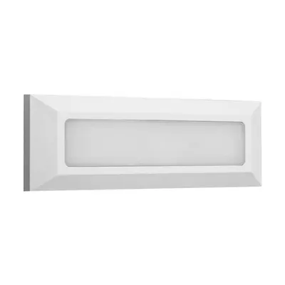 Corp PT dreptunghiular orizontal cu LED 4W IP 65 n 230V nauriu rustic (W) n4W LUMINA ncalda