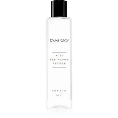 Tomas Arsov Yuzu Red Pepper Vetiver gel parfumat pentru duș cu efect de hidratare pentru femei 200 ml