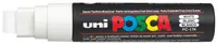 Marker permanent Uniball Posca pe baza de apa – Alb, 15.0 mm