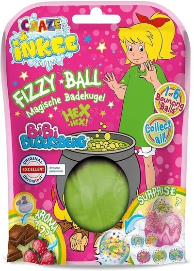 Bath bomb Craze Inkee - Cu o minge surpriză care sări
