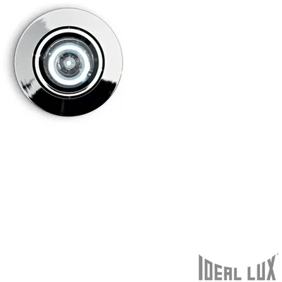 Spot incastrat Delta, D:70 mm, 1W, 90Lm, LED, Rotund, Crom