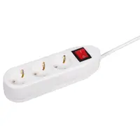 Prelungitor Ceramic 10m 3 Prize cu CP cu Intrerupator