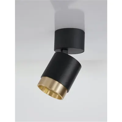 Spot SPECTRE Alama aurie & Nisipiu Negru Aluminiu 5W 220-240V 150mA 400Lm 3000K CREE CRI>90 UGR<19 Beam Angle 15-36° 3000K IP20