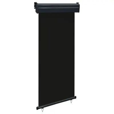 Gossi copertina laterala de balcon, negru, 80 x 250 cm