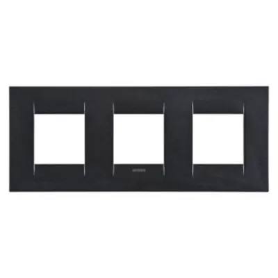 Placa ornament CProiector HORUS GEO International - IN PAINTED TECHNOPOLYMER - 2+2+2 modul HORIZONTAL - SLATE - CProiector HORUS