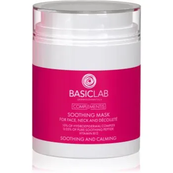BasicLab Dermocosmetics Complementis masca calmanta pentru piele iritata si inrosita