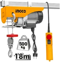 Troliu electropalan Electric 900W 18m, 500 kg, Ingco EH5001