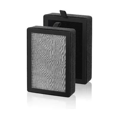 Set 2 filtre PAA-home® compatibile cu purificatorul de aer Levoit LV-H128-RF 3-in-1, filtru LV-H128, cu carbune activat, sistem de filtrare in 3 etape
