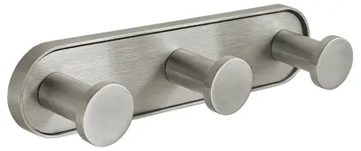 Agățătoare de perete triplă Inter Ceramic - Lusso, 17.2 x 4.15 x 5 cm,lustruit mat