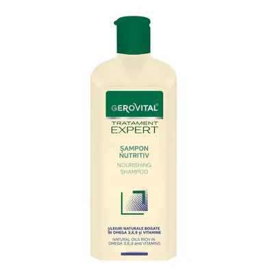 Sampon nutritiv Tratament Expert, Gerovital, Farmec | 250 ml