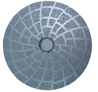 Paduri / dischete diamantate brazate in vacuum pt. slefuire uscata #50 Ø125mm - DXDY.DRYPADVACU.125.0050