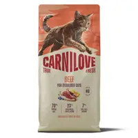 Carnilove True Fresh Cat Dry Beef Sterilised Adult All Breeds 6 kg