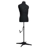 Gossi manechin croitorie reglabil barbati, negru, dimensiune 37-45