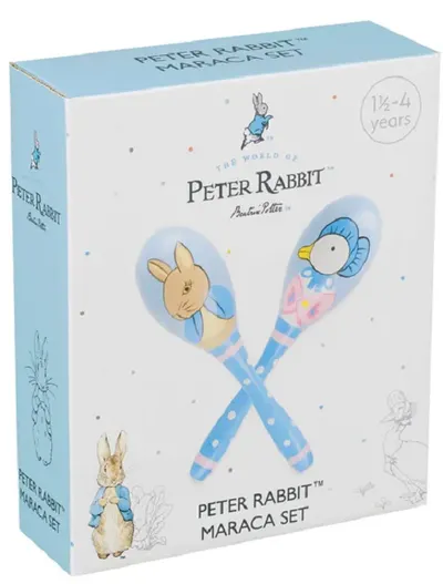 Set de maracasuri Tree Toys - Peter iepurele