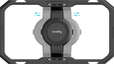 Carcasă universală pentru smartphone SmallRig - Quick Release, neagră
