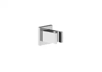 Suport para dus Roca Wall Square A5B1250C00, aparent, universal, Crom