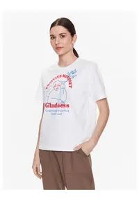 Tricou dama - Bumbac - 302740864 - Alb