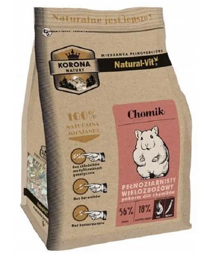 KORONA NATURY Hrană pentru Hamsteri 1,6 kg