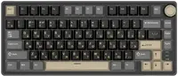 Tastatură mecanică Royal Kludge – R75, K Silver, RGB, Phantom
