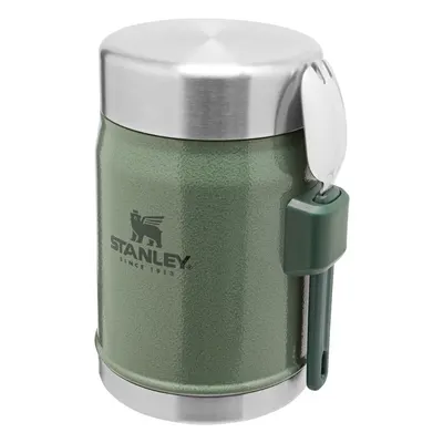 Termos verde pentru mâncare din oțel inoxidabil 400 ml Legendary Classic Hammer Tone Green – Stanley