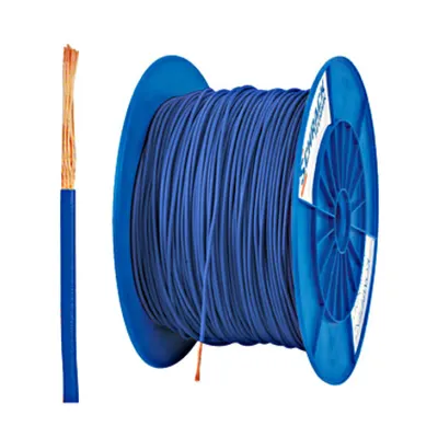Tambur cu conductor H07V-K 1,5 albastru