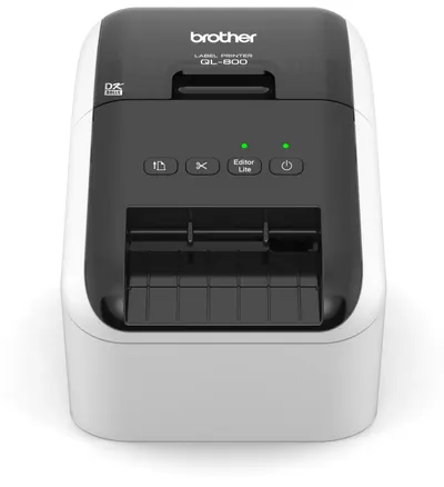 Imprimantă de etichete Brother - QL800, negru/gri